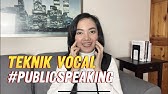 Teknik Vocal dalam Public Speaking