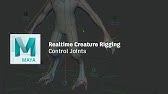 Realtime Creature Rigging Workshop (9 / 19) : Control joints