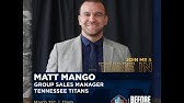 Matt Mango - Groups Sales and Breaking into Sports (Ep. 50)