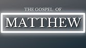 Matthew 3 (Part 1) :1-12 - John the Baptist Prepares the Way