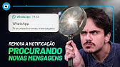 WhatsApp "Procurando novas mensagens" | Como remover essa notificação e ativar as categorias delas