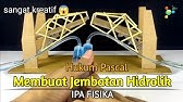 IPA FISIKA : Membuat Jembatan Hidrolik (Hukum Pascal)