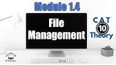 File Management | Module 1.4 | Grade10 *UPDATED*