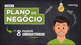 O QUE É PLANO DE NEGÓCIO (em 8 Passos Obrigatórios)