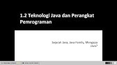 1.2 Pengantar Java