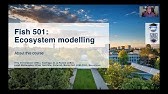 Fish 501 - #01 Introduction to ecosystem modelling with EwE