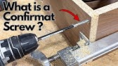 What is a  Confirmat Screw - When & Why to use them