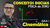 CONCEITOS INICIAIS - Cinemática - FÍSICA do ZERO - AULA 1