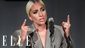 Lady Gaga's Emotional Speech on Surviving Sexual Assault and Mental Health | ELLE