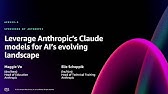 AWS re:Invent 2024 - Leverage Anthropic's Claude models for AI's evolving landscape (AIM123)