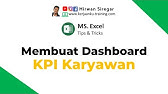 Membuat KPI Dashboard Kinerja Karyawan dengan Excel