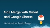 How to mail merge with Gmail and Google Sheets in 2021