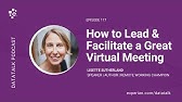 How to Lead & Facilitate a Great Virtual Meeting w/ Lisette Sutherland #DataTalk