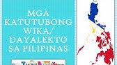 171 KATUTUBONG WIKA AT DAYALEKTO SA PILIPINAS