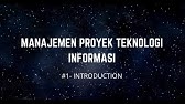 Mengenal IT Project Management - 1-Overview