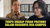 TEMPO UNGKAP PERAN PRATIKNO DALAM RUSAKNYA DUNIA KAMPUS