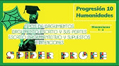 Spider Profe - Tipos de Argumentos - Progresión.10 - Humanidades Dim. 1 - 3