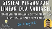 SPLDV (1) - Cara Menyelesaiakan Sistem Persamaan Dua Variabel dengan Grafik - Matematika SMP