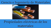 Materiales eléctricos: conductores, semiconductores y aisladores. Propiedades eléctricas