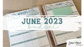 June 2023 Budget | Sara Marie Stickers | EC Monthly Planner |