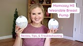 Momcozy M5 Wearable Breast Pump Review, Tips, & Troubleshooting