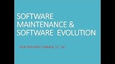 Rekayasa Perangkat Lunak - Software Maintenance dan Software Evolution