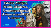 ⏳¿Cuáles son las EDADES Antigua, Media, Moderna y Contemporánea [+ Prehistoria] ⏳ - El Mapa de Sebas