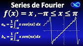 Serie de Fourier CON GRÁFICA, MUY FÁCIL