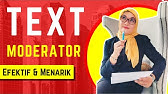 Bagaimana Teks Moderator Yang Baik