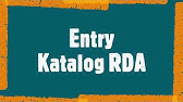 Tutorial Inlislite 3 : Mengolah Buku dengan Entry Katalog RDA
