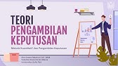 Teori Pengambilan Keputusan