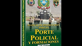 Manual de Instrucción para el porte Policial