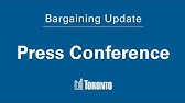 City of Toronto Press Conference: Bargaining Update