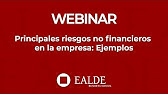 Principales riesgos no financieros en la empresa: Ejemplos
