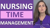 New Nurse Time Management Tips