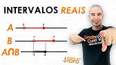 FÁCIL e RÁPIDO | INTERVALOS REAIS | UNIÃO | INTERSEÇÃO e DIFERENÇA