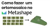 Como construir um ortomosaico no agisoft metashape e importar para o QGIS