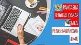 PANCASILA SEBAGAI DASAR NILAI PENGEMBANGAN ILMU - MATERI KULIAH PENDIDIKAN PANCASILA