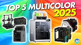 🌈 [2025] TOP 5 Melhores Impressoras 3D COLORIDAS para você ter