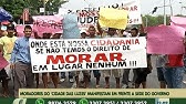 Em Manaus, moradores da invasão cidade das luzes manifestam em frente a sede do governo