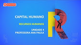 CURSO TÉCNICO EM RECURSOS HUMANOS | CAPITAL HUMANO | UNIDADE 4