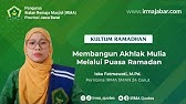 Membangun Akhlak Mulia Melalui Puasa Ramadan