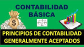 Principios de Contabilidad Generalmente Aceptados -  PCGA - EXPLICADO