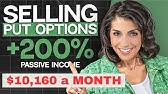 Safely Make 10k Per Month - Option Trading for Beginners - Selling PUTS