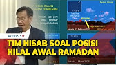 [FULL] Begini Penjelasan Tim Hisab Rukyat Soal Posisi Hilal Penentuan Awal Ramadan