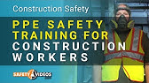 PPE Safety Training for Construction Workers from SafetyVideos.com