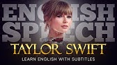 ENGLISH SPEECH | TAYLOR SWIFT: Crafting Emotions (English Subtitles)