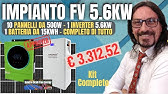 👉PROMOZIONE KIT☀️#fotovoltaico 5,6KW e 15KWH di Accumulo #faidate #diy