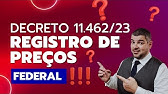7 inovações do Decreto 11.462/23 no Registro de Preços Federal