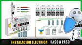 INSTALACION ELECTRICA de una casa paso a paso, como armar el TABLERO ELECTRICO